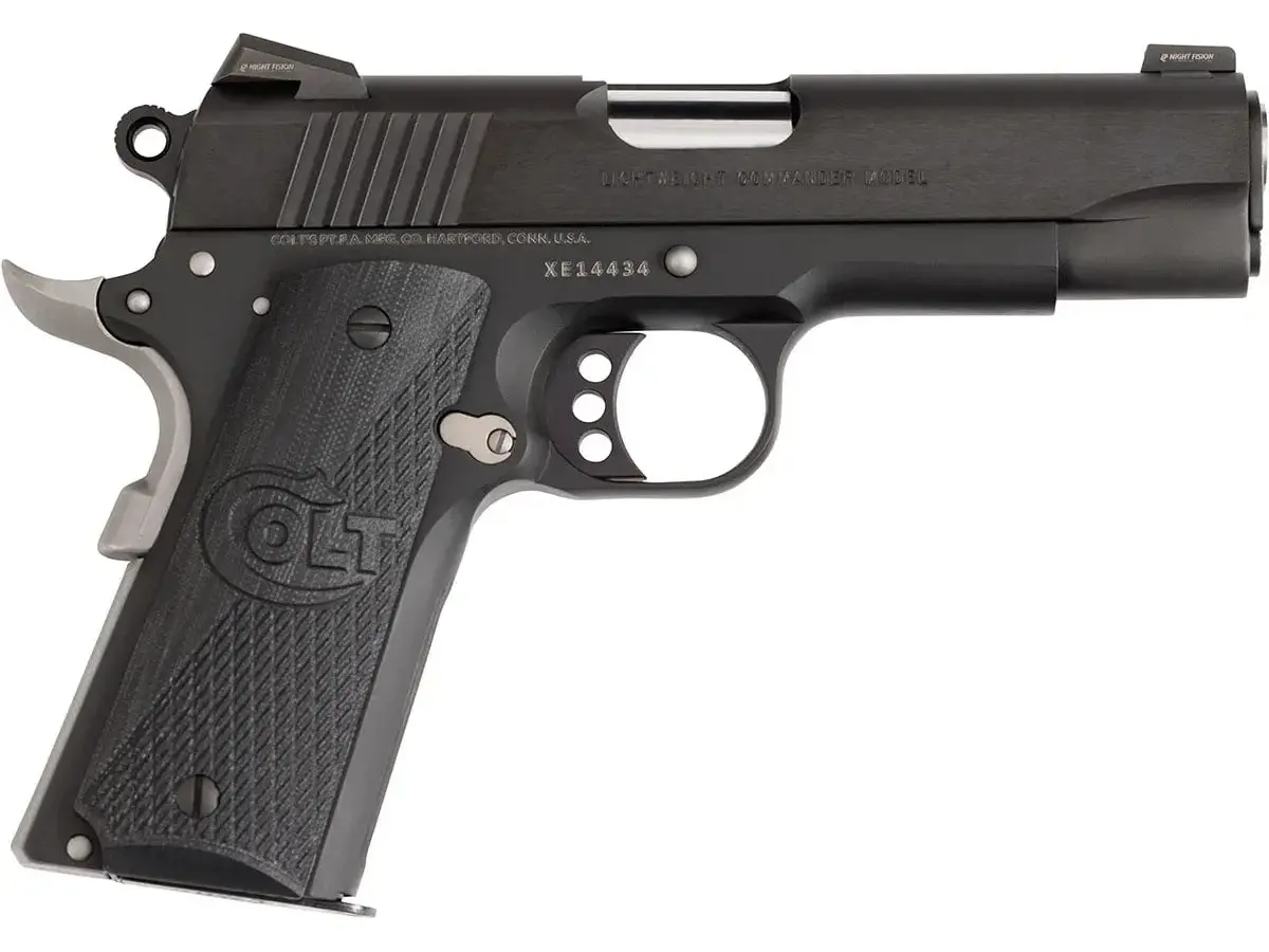 Colt's Manufacturing Company Night Commander .45 ACP, 4.25" Barrel, Black - photo 4
