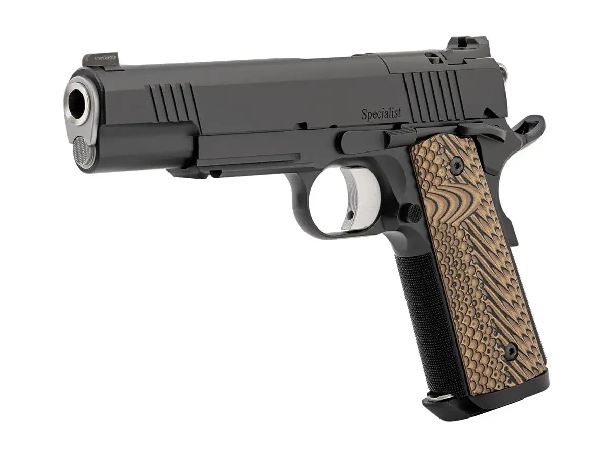 Dan Wesson Specialist Black OR 10mm Auto, 5" Barrel, Duty Black
