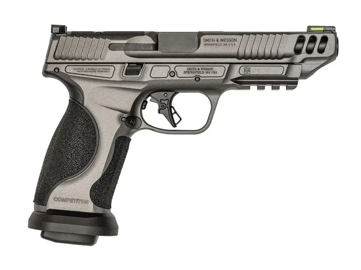 Smith & Wesson PC M&P9 M2.0 Competitor 9mm, 5" Barrel, No Safety, Gray - photo 2