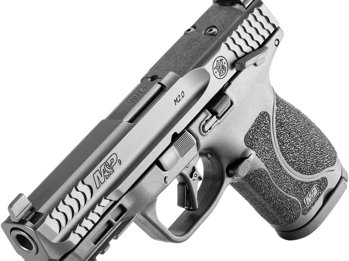 Smith & Wesson M&P 9 M2.0 Comp OR 9mm, 4" Barrel, Black, Safety - photo 3
