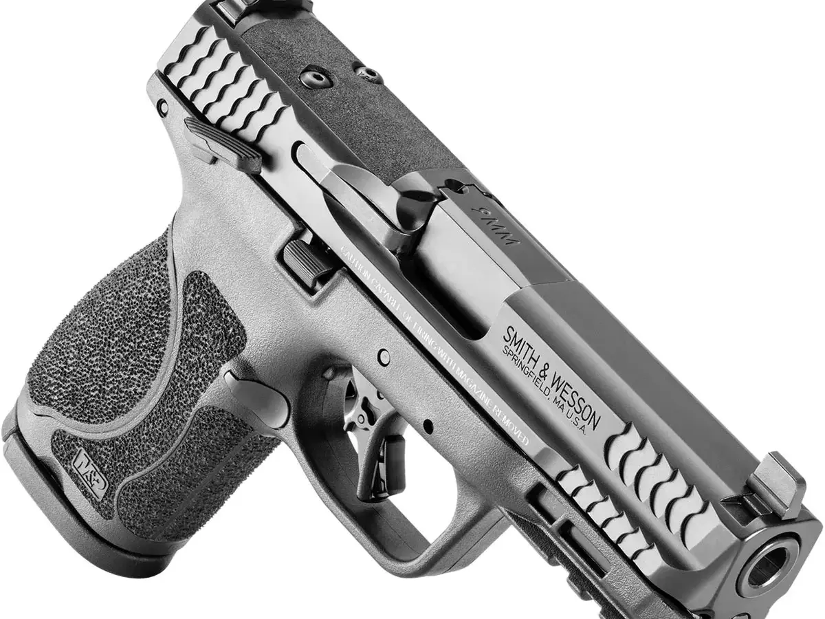 Smith & Wesson M&P 9 M2.0 Comp OR 9mm, 4" Barrel, Black, Safety - photo 4