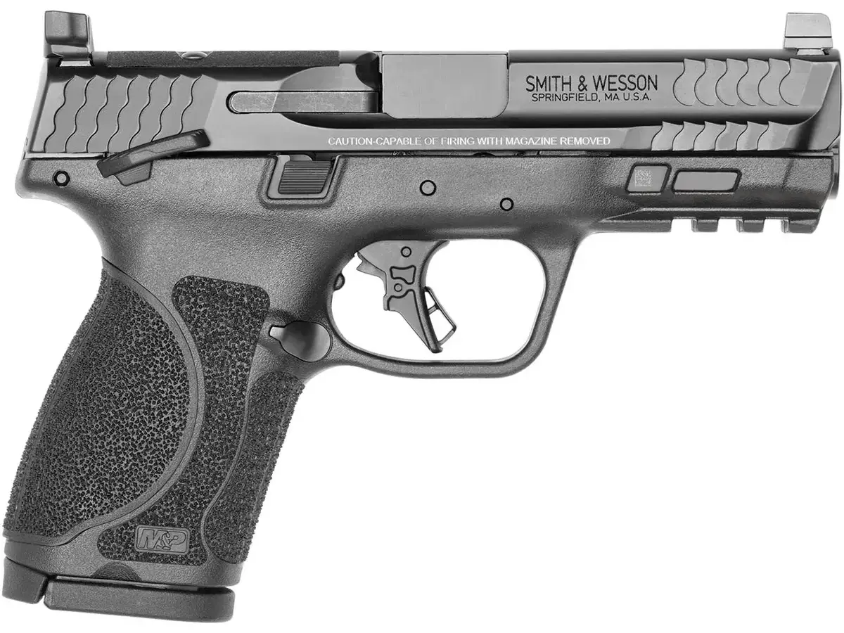 Smith & Wesson M&P 9 M2.0 Comp OR 9mm, 4" Barrel, Black, Safety - photo 5