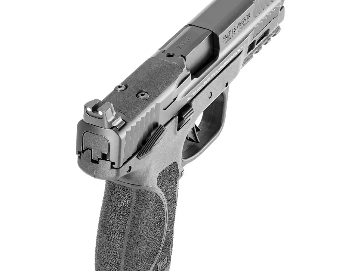 Smith & Wesson M&P 9 M2.0 Comp OR 9mm, 4" Barrel, Black, Safety - photo 6