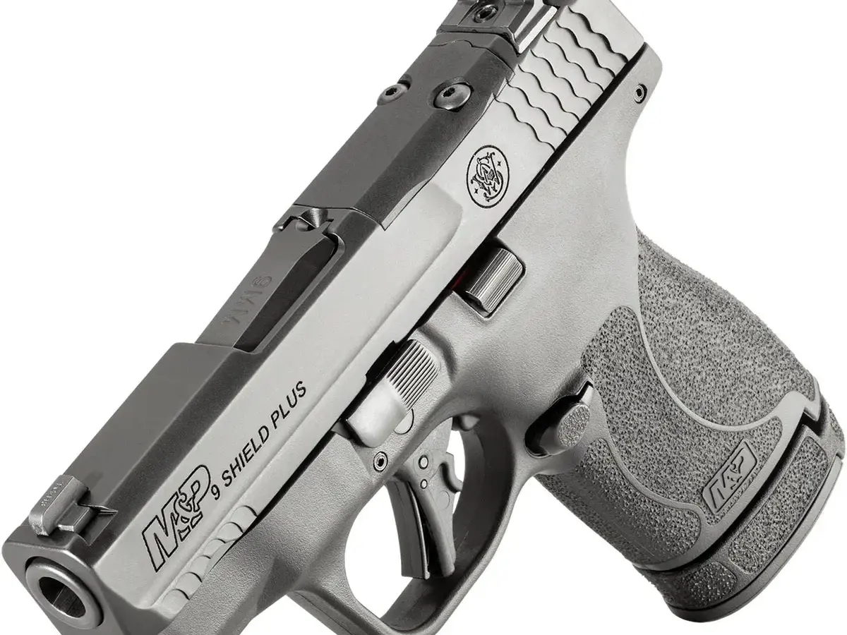 Smith & Wesson M&P9 Shield Plus OR 9mm, 3.1" Barrel, Night Sights, Black - photo 5