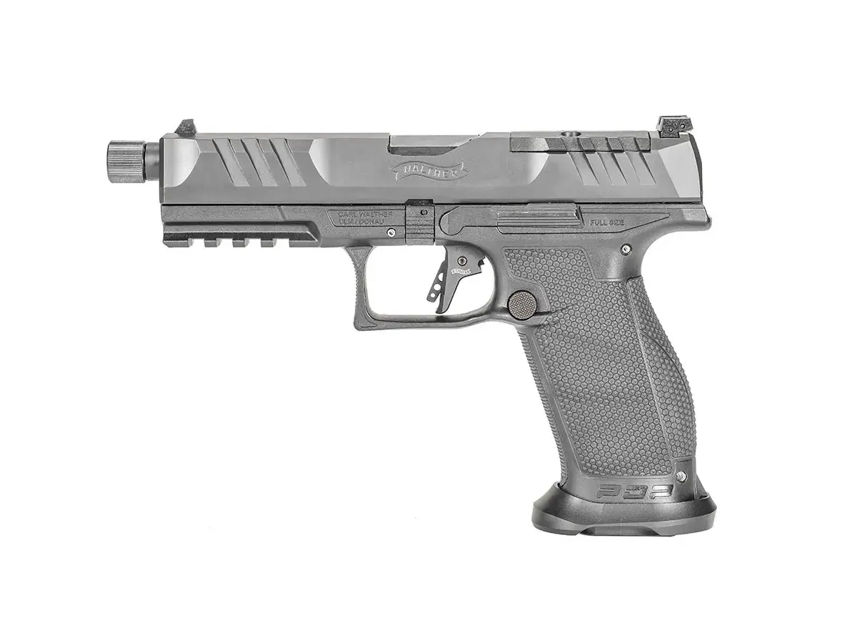 Walther PDP SD Pro Full Size OR 9mm, 5.1" Barrel, Black - photo 4