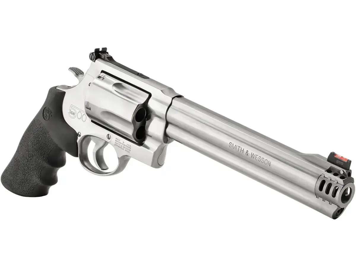 Smith & Wesson Model S&W500 X-Frame 500 S&W Mag, Comp Barrel, SS/BLK - photo 2