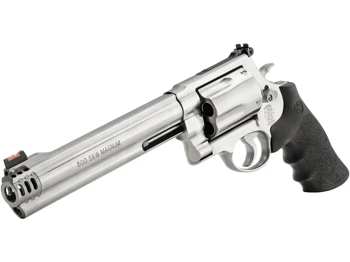 Smith & Wesson Model S&W500 X-Frame 500 S&W Mag, Comp Barrel, SS/BLK - photo 4