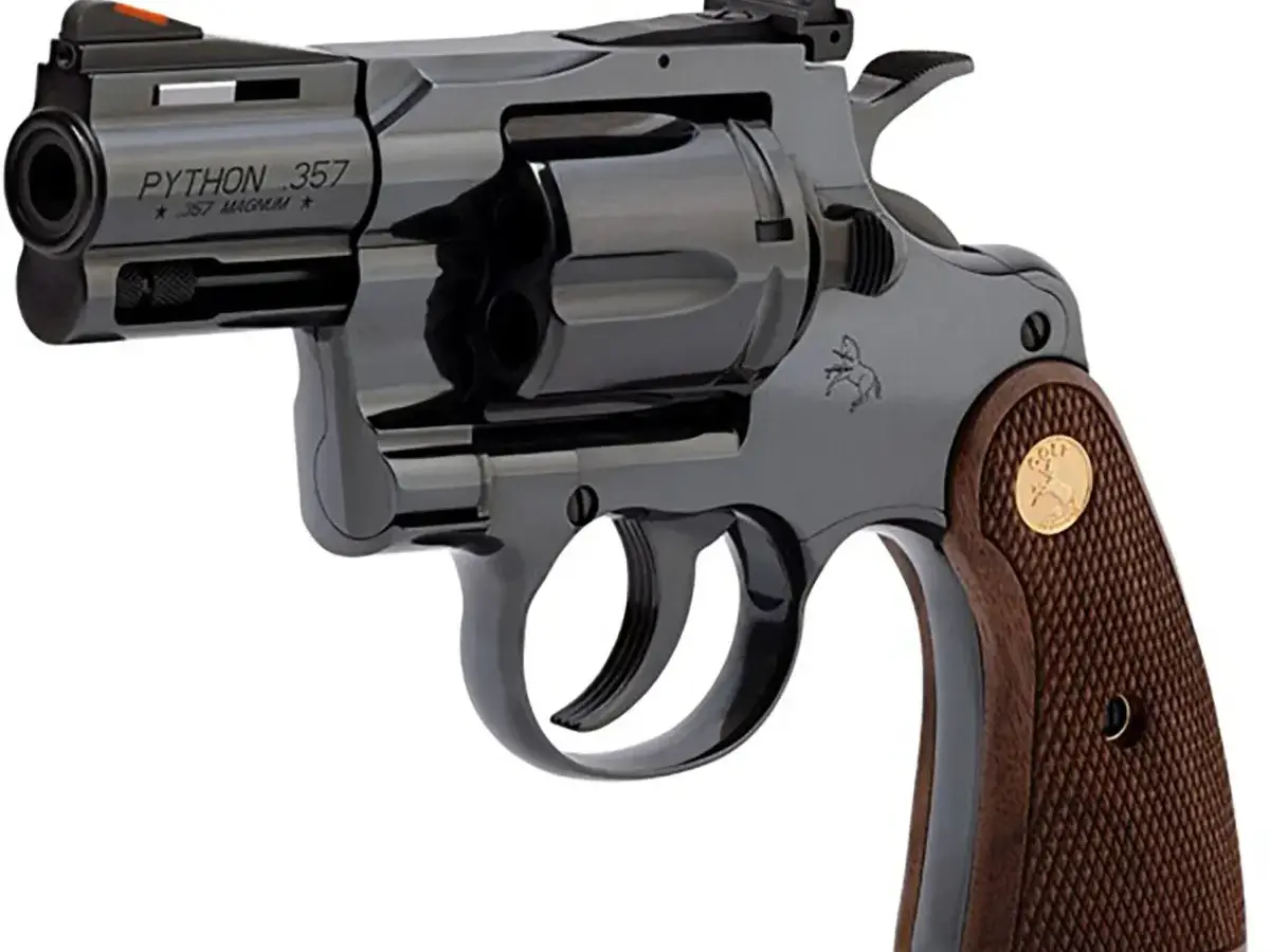 Colt's Manufacturing Company Python 357 Magnum, 2.5" Barrel, Gloss Blued - photo 3