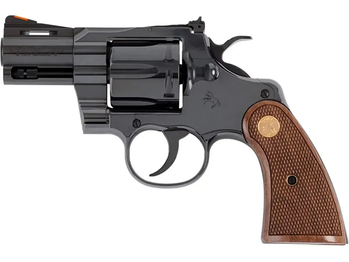 Colt's Manufacturing Company Python 357 Magnum, 2.5" Barrel, Gloss Blued - photo 4