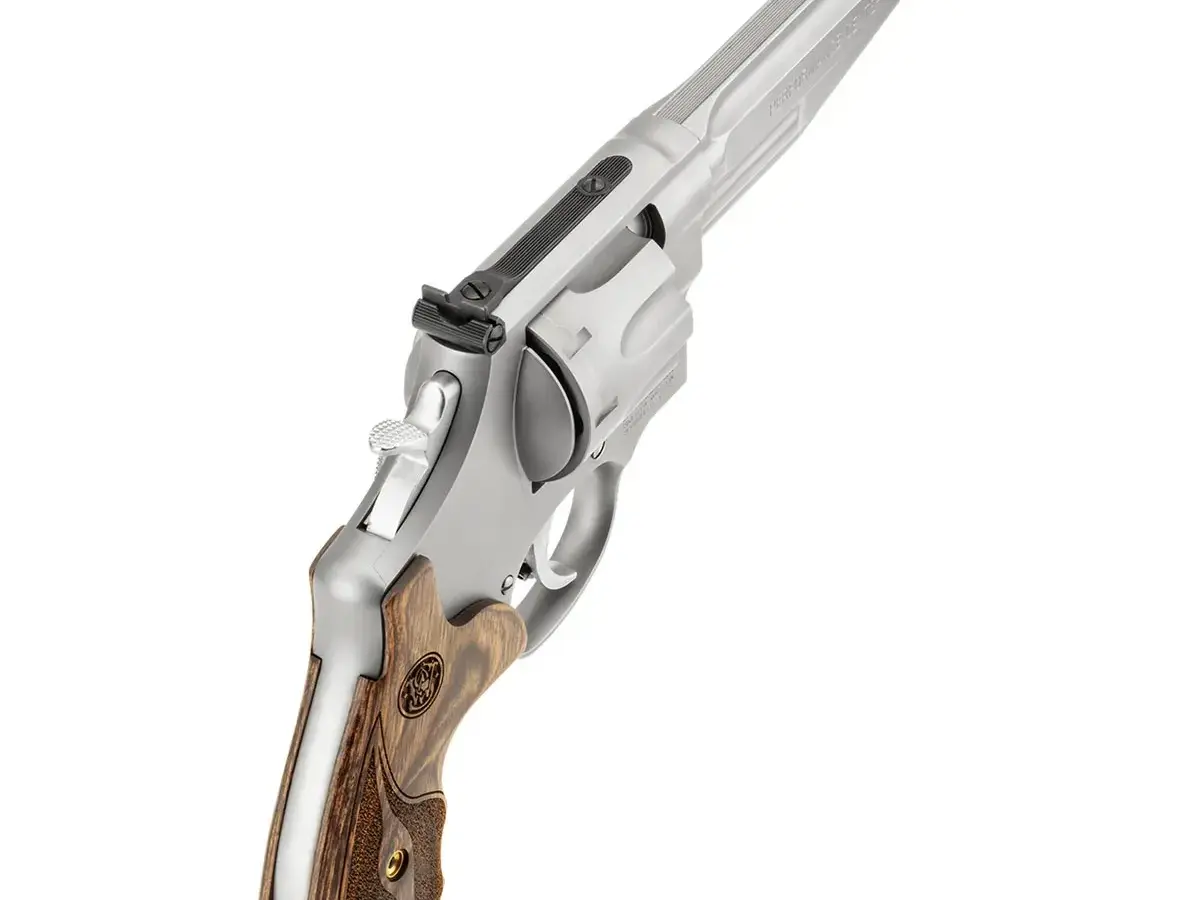 Smith & Wesson PC Model 627 N-Frame .357 Magnum 5" Barrel, Stainless/Wood - photo 2