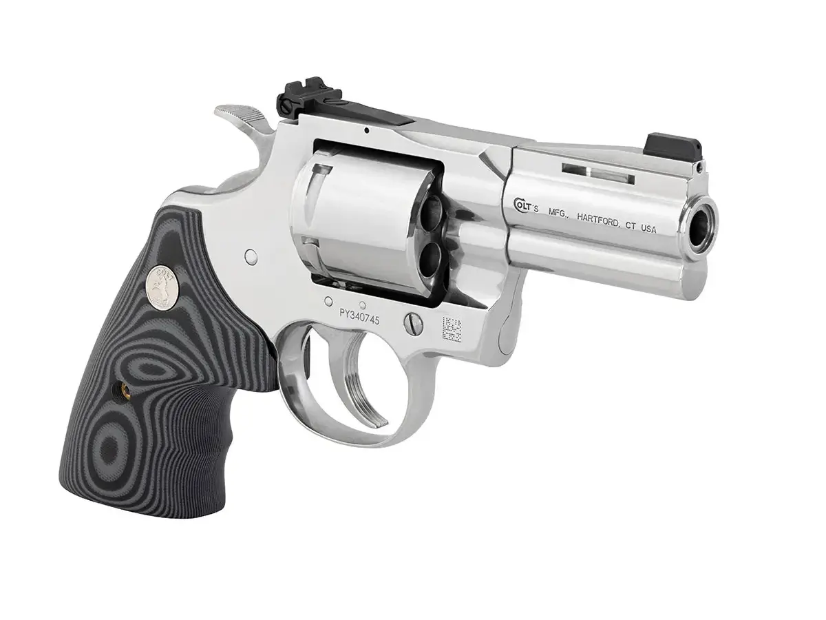 Colt's Manufacturing Company Python Combat Elite .357 Magnum, 3" Barrel, Stainless Steel - photo 2
