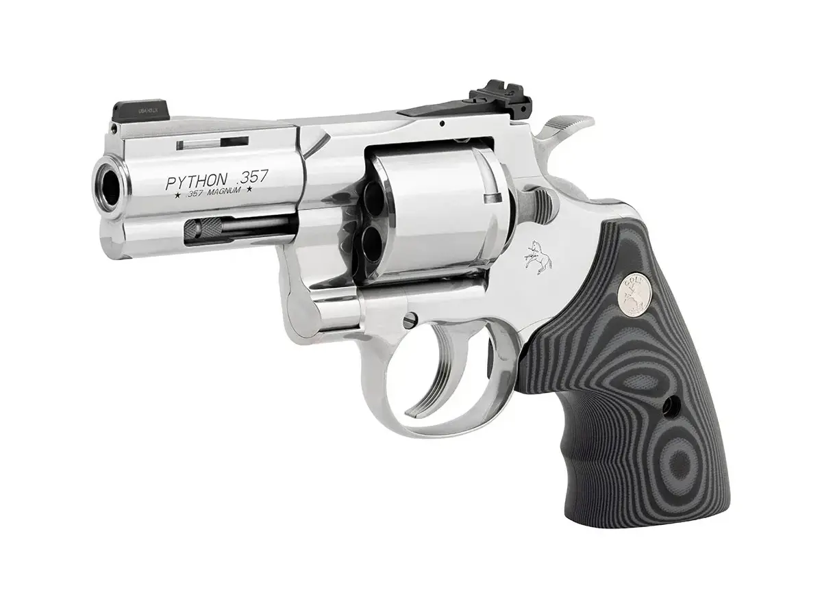 Colt's Manufacturing Company Python Combat Elite .357 Magnum, 3" Barrel, Stainless Steel - photo 3