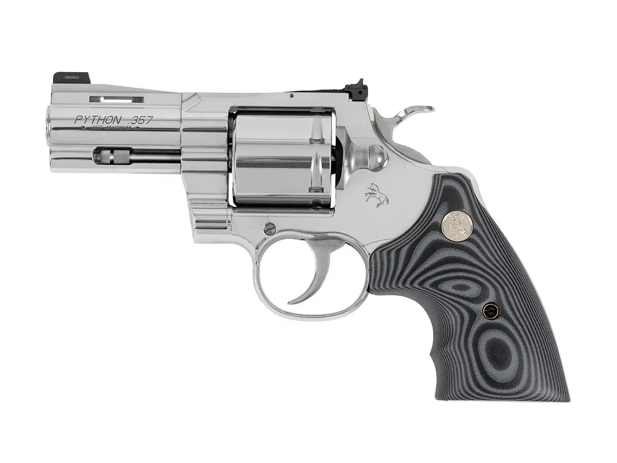 Colt's Manufacturing Company Python Combat Elite .357 Magnum, 3" Barrel, Stainless Steel - photo 4