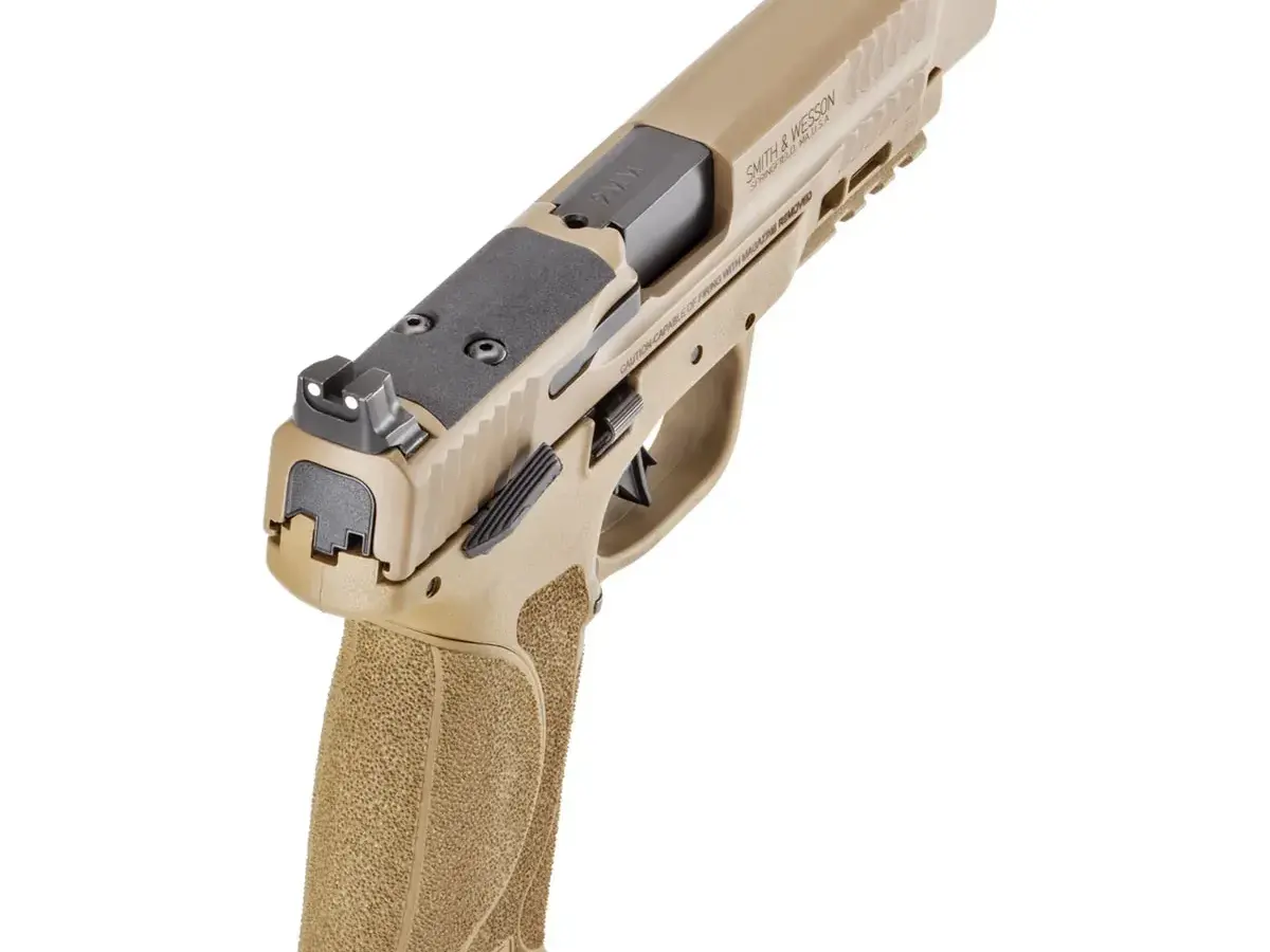 Smith & Wesson M&P 9 M2.0 OR 9mm, 5" Barrel, Thumb Safety, FDE - photo 2
