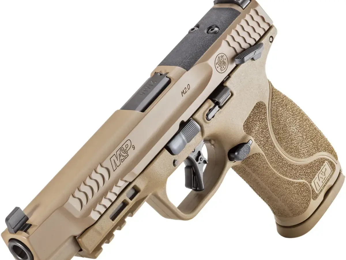 Smith & Wesson M&P 9 M2.0 OR 9mm, 5" Barrel, Thumb Safety, FDE - photo 3