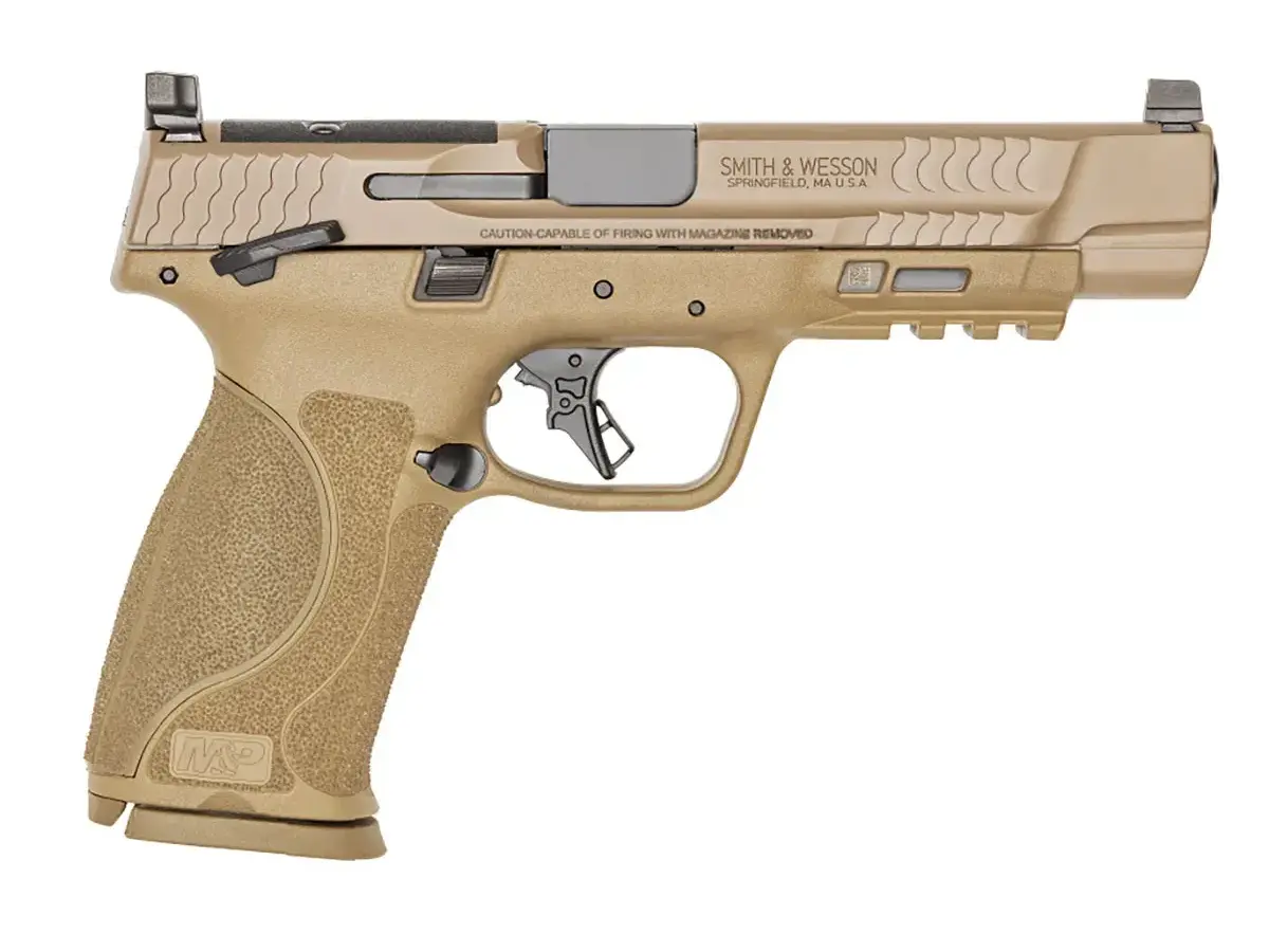 Smith & Wesson M&P 9 M2.0 OR 9mm, 5" Barrel, Thumb Safety, FDE - photo 5
