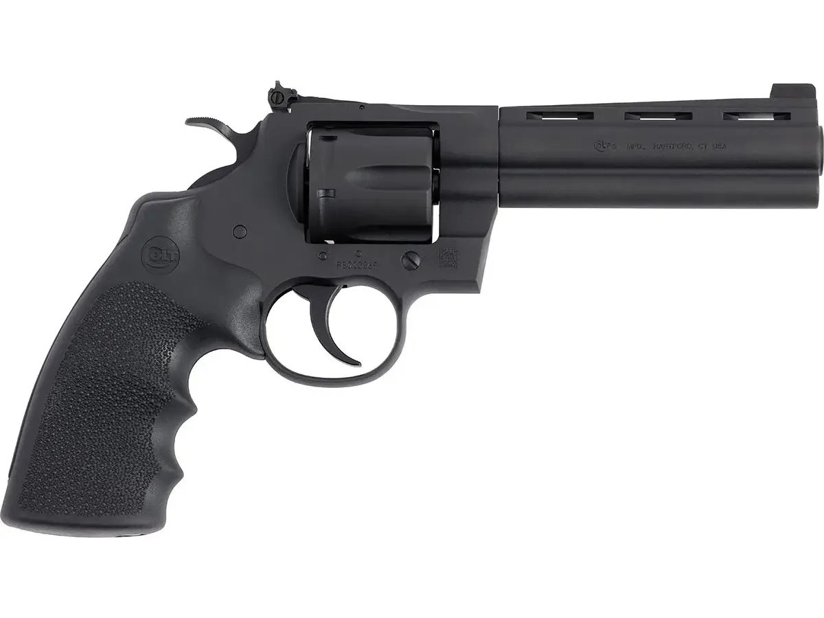 Colt's Manufacturing Company Python 357 Magnum 5" Hogue Grip Matte Blued