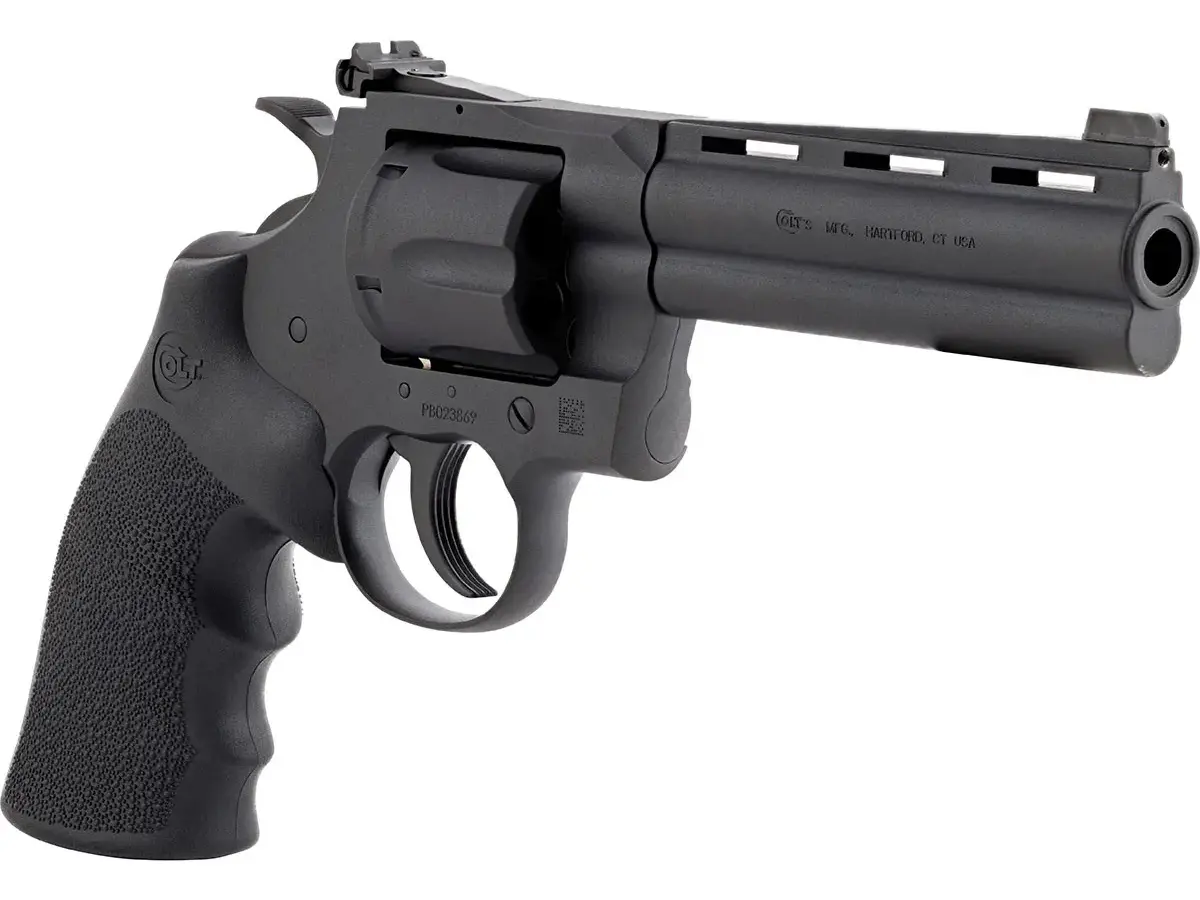 Colt's Manufacturing Company Python 357 Magnum 5" Hogue Grip Matte Blued - photo 2