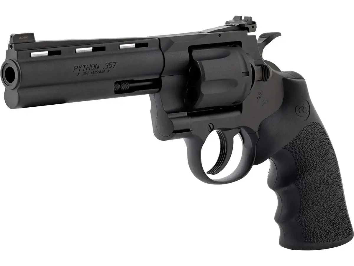 Colt's Manufacturing Company Python 357 Magnum 5" Hogue Grip Matte Blued - photo 3
