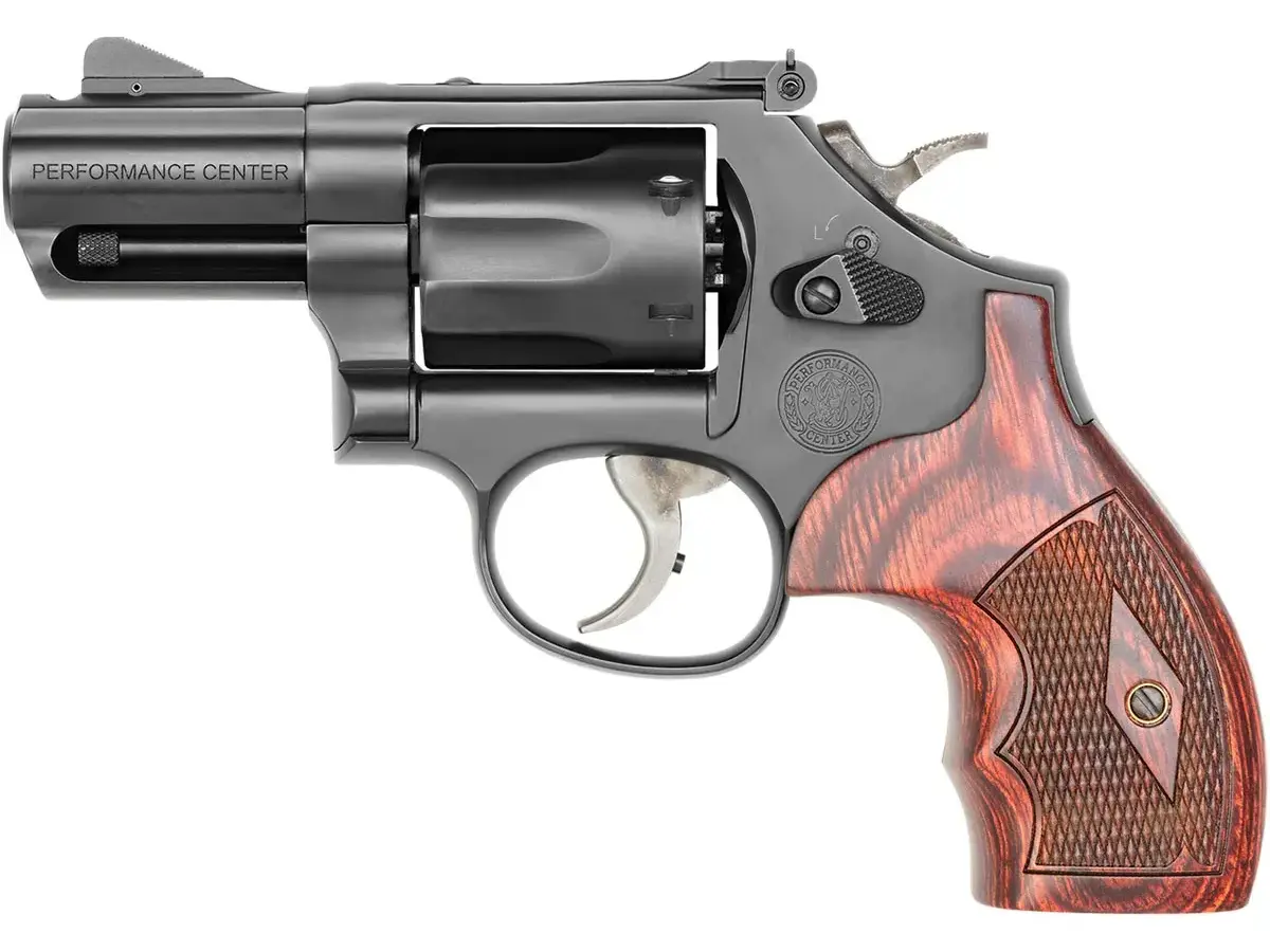 Smith & Wesson Model 19 Carry Comp K-Frame .357 Mag, 2.5" Barrel, Blued/Walnut - photo 2