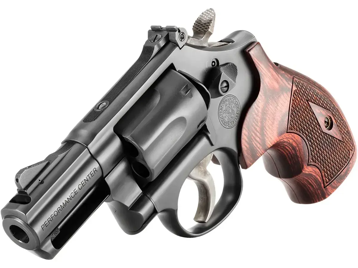 Smith & Wesson Model 19 Carry Comp K-Frame .357 Mag, 2.5" Barrel, Blued/Walnut - photo 5