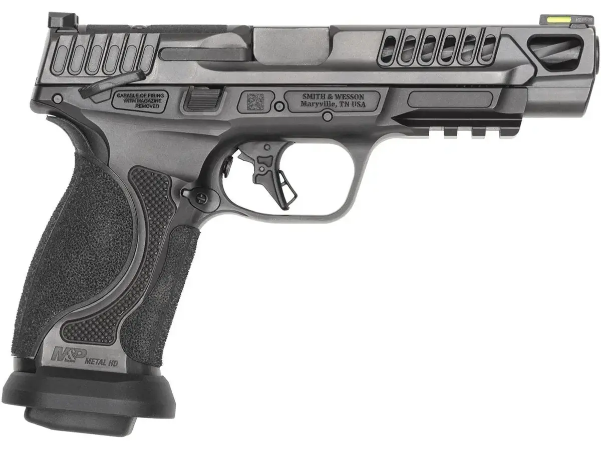 Smith & Wesson M&P9 M2.0 Competitor HD OR FS 9mm, 5" Barrel, TS BLK