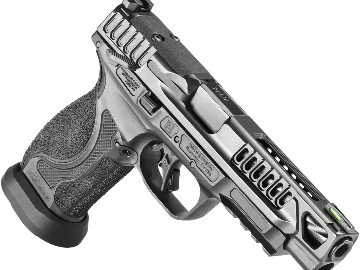 Smith & Wesson M&P9 M2.0 Competitor HD OR FS 9mm, 5" Barrel, TS BLK - photo 2