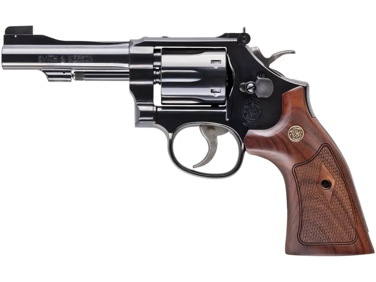 Smith & Wesson Model 48 K-Frame 22 Magnum 4" Barrel Black/Wood - photo 4