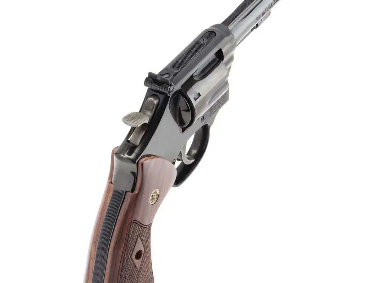 Smith & Wesson Model 48 K-Frame 22 Magnum 4" Barrel Black/Wood - photo 5