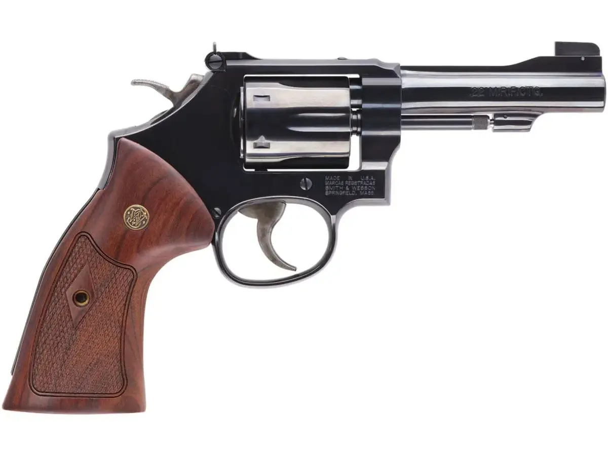 Smith & Wesson Model 48 K-Frame 22 Magnum 4" Barrel Black/Wood - photo 6