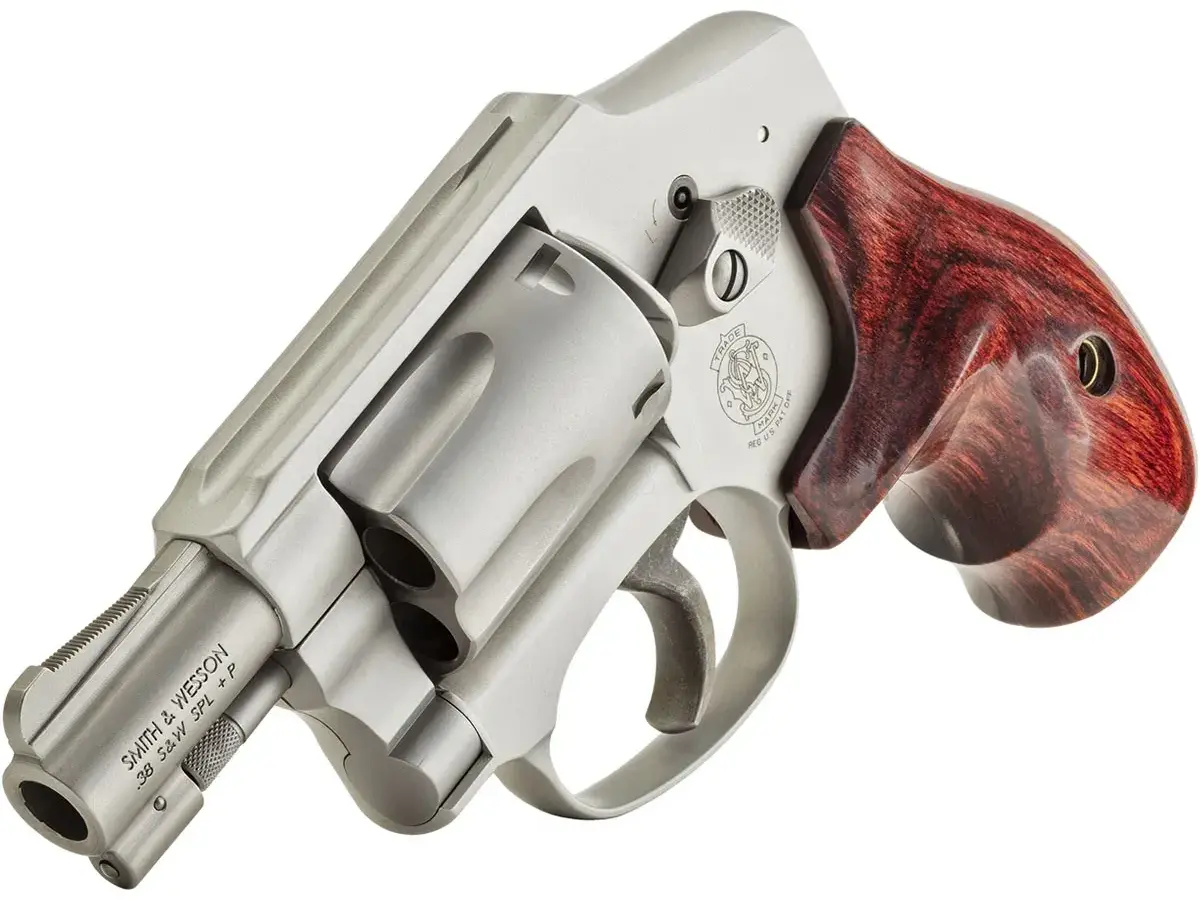 Smith & Wesson Model 642 LS J-Frame .38 S&W Special, 1.88" Barrel, Wood - photo 5