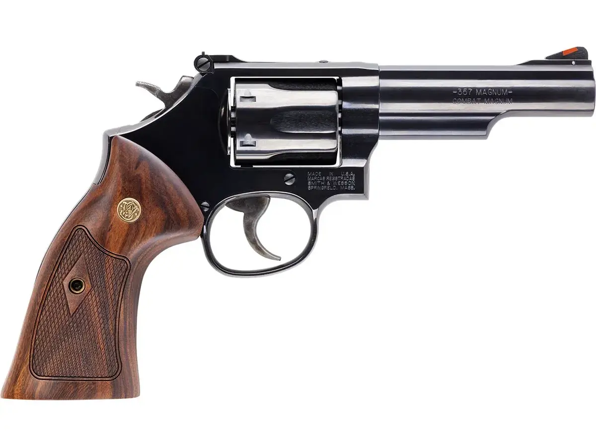 Smith & Wesson Model 19 Classic K-Frame .357 Mag, 4.25" Barrel, Walnut, No Lock - photo 3