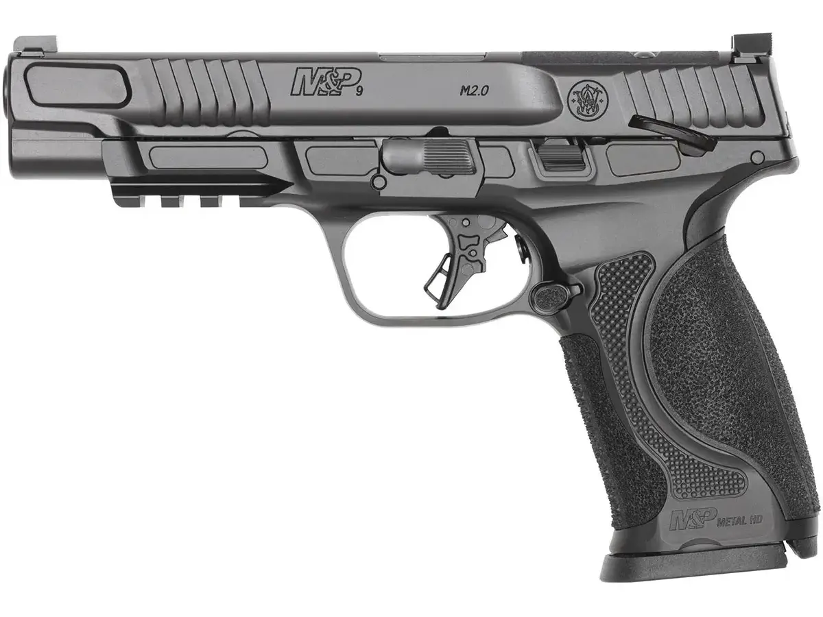 Smith & Wesson M&P9 M2.0 Metal HD OR FS 9mm, 5" Barrel, Black - photo 3