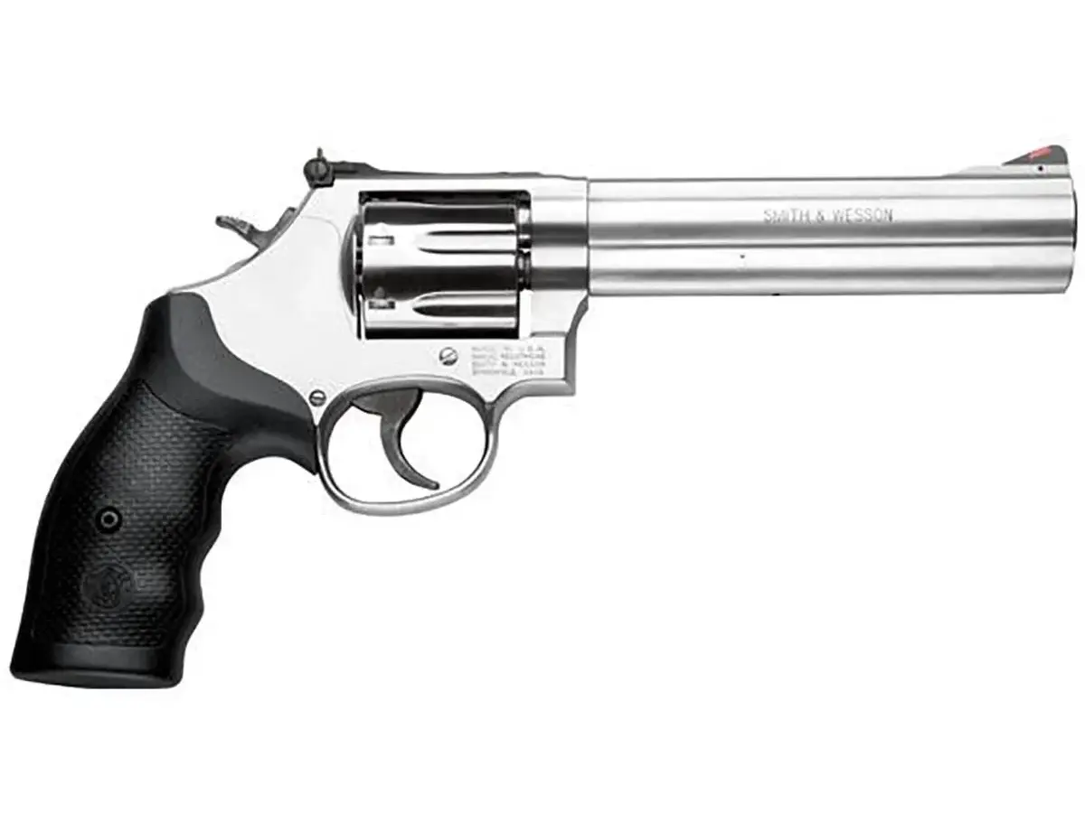 Smith & Wesson Model 686 Plus L-Frame .357 Magnum, 6" Barrel, SS/Black