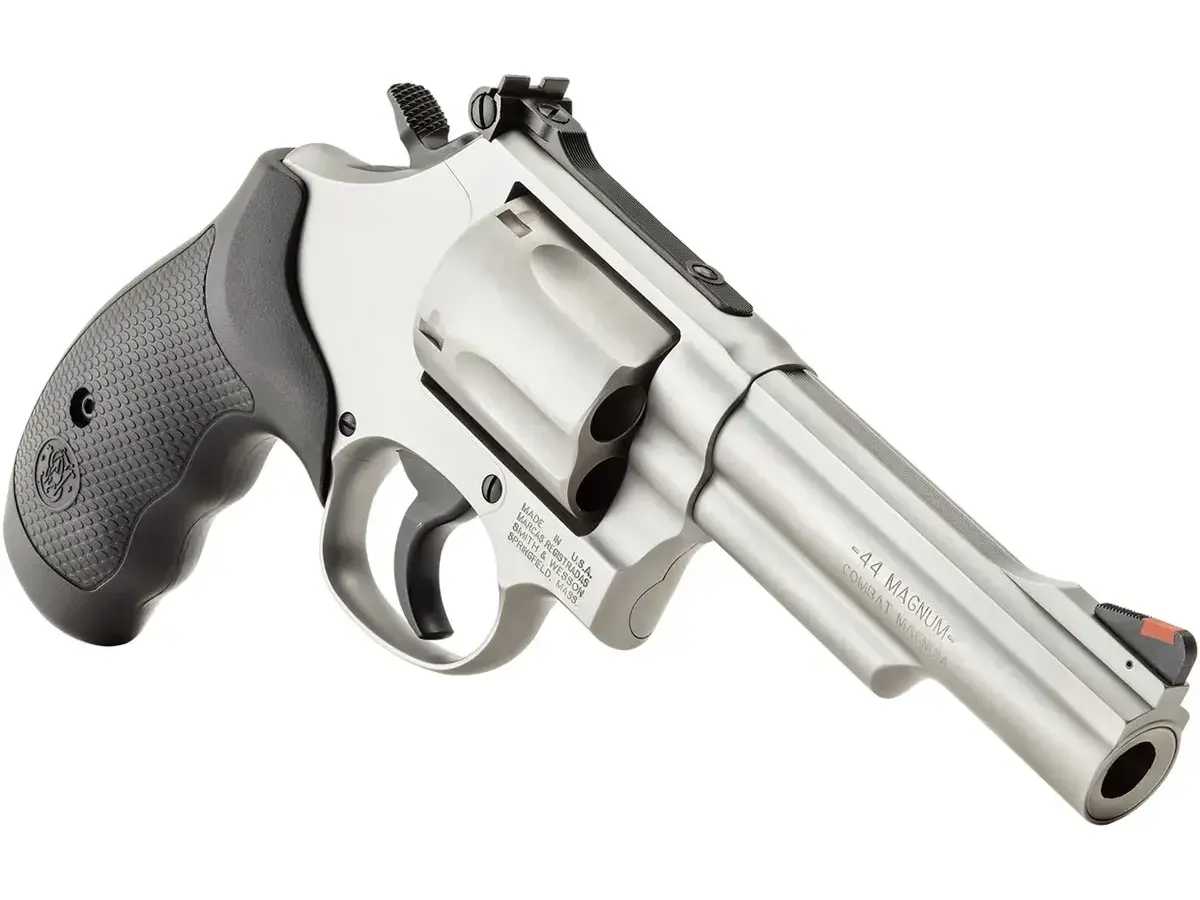 Smith & Wesson Model 69 L-Frame 44 Magnum 4.25" Barrel, SS/Black - photo 3