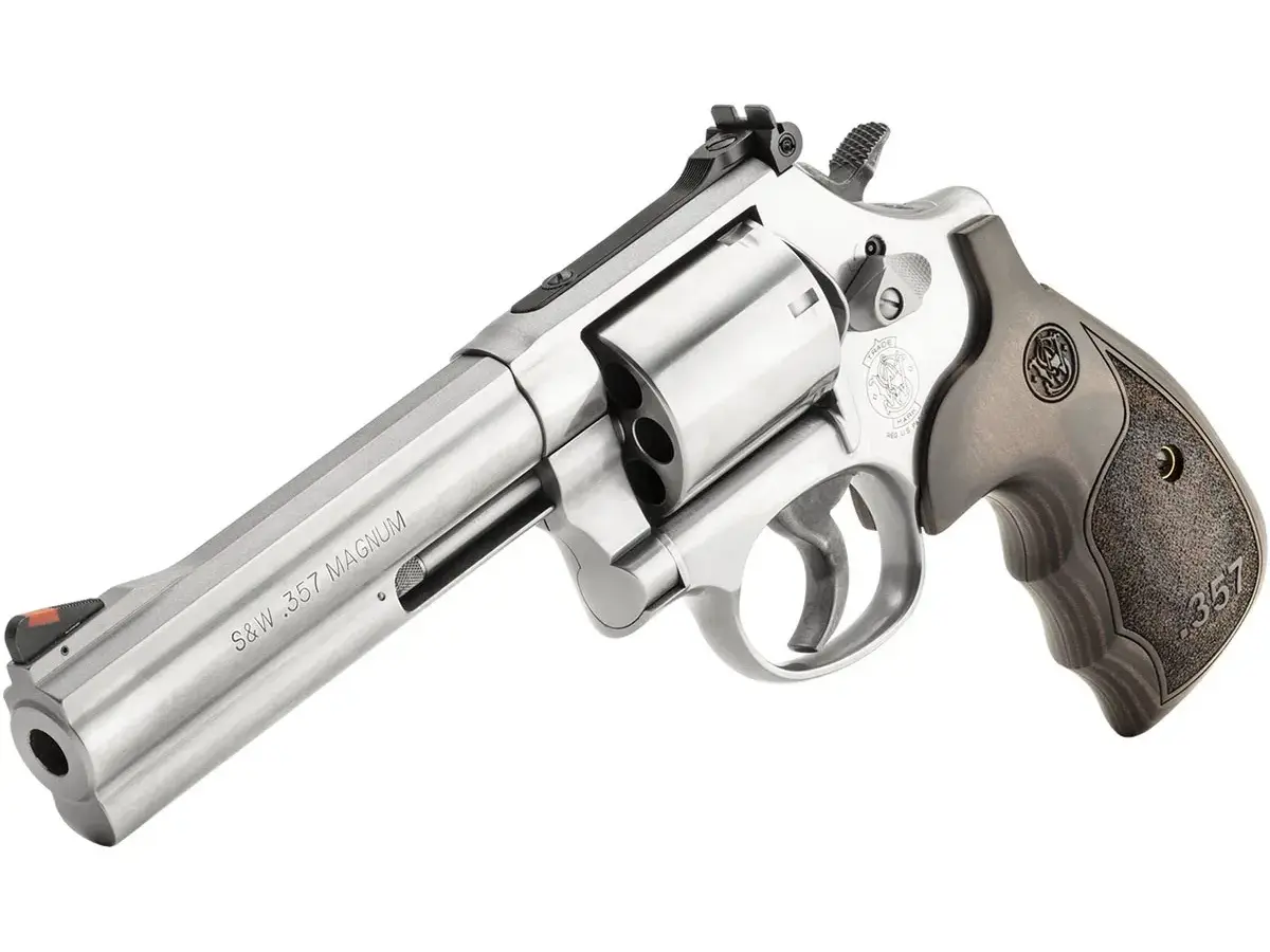 Smith & Wesson Model 686 Plus L-Frame 3-5-7 .357 Magnum, 5" Barrel, SS/Black - photo 4