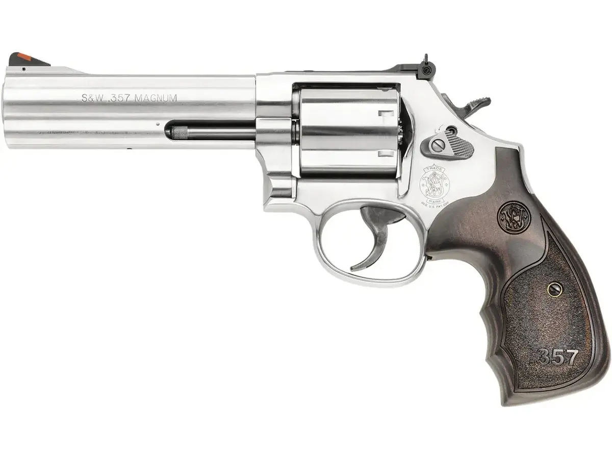 Smith & Wesson Model 686 Plus L-Frame 3-5-7 .357 Magnum, 5" Barrel, SS/Black - photo 6