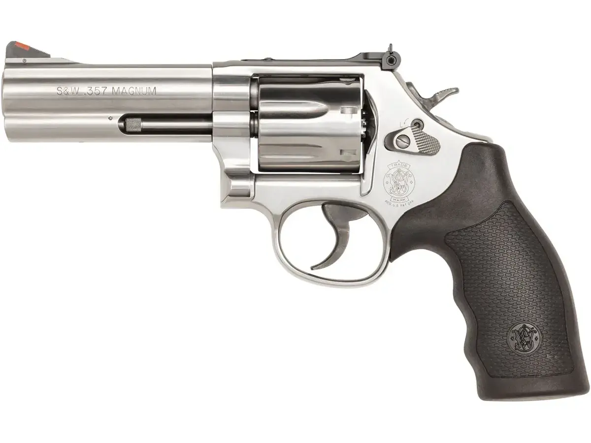 Smith & Wesson Model 686 Plus L-Frame .357 Magnum, 4.13" Barrel, SS/Black - photo 2