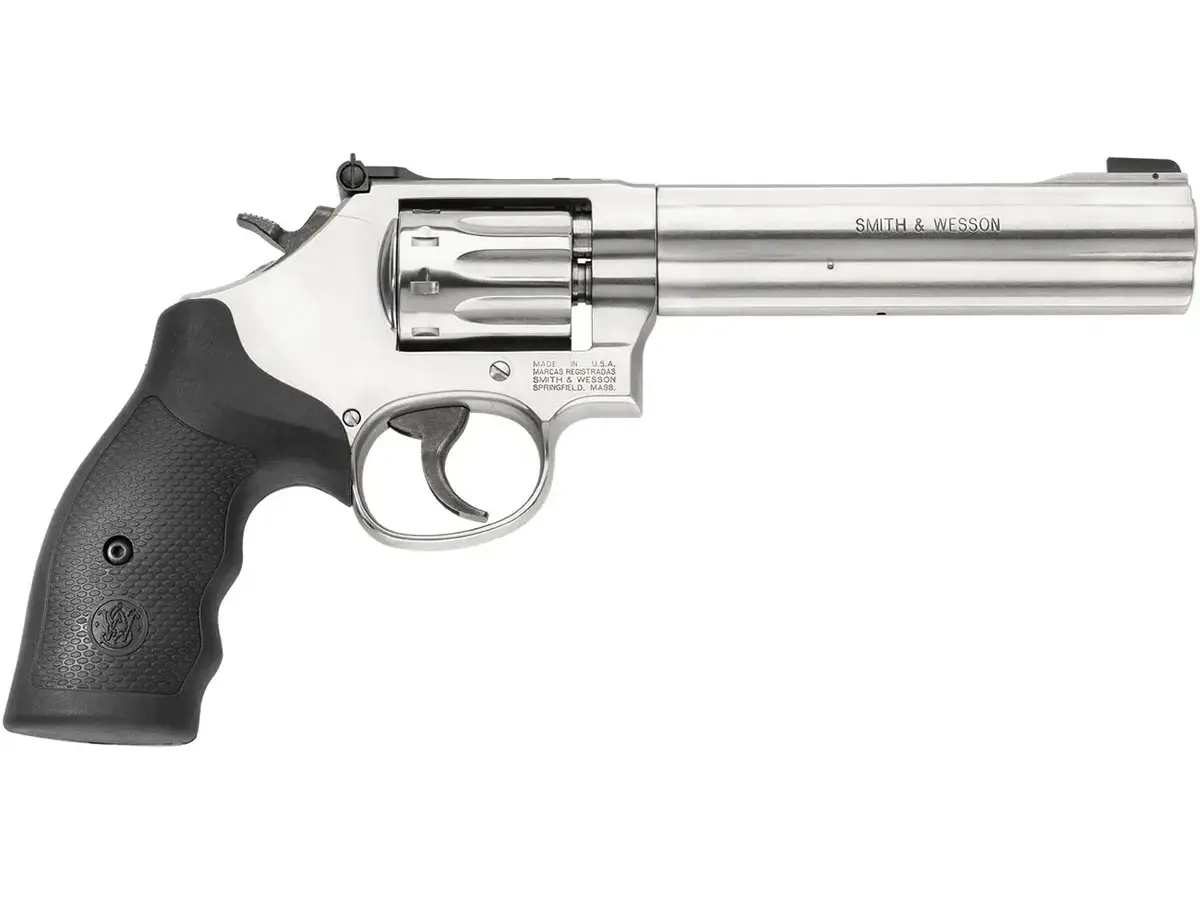 Smith & Wesson Model 617 K-Frame .22 Long Rifle, 6" Barrel, Stainless/Black - photo 5