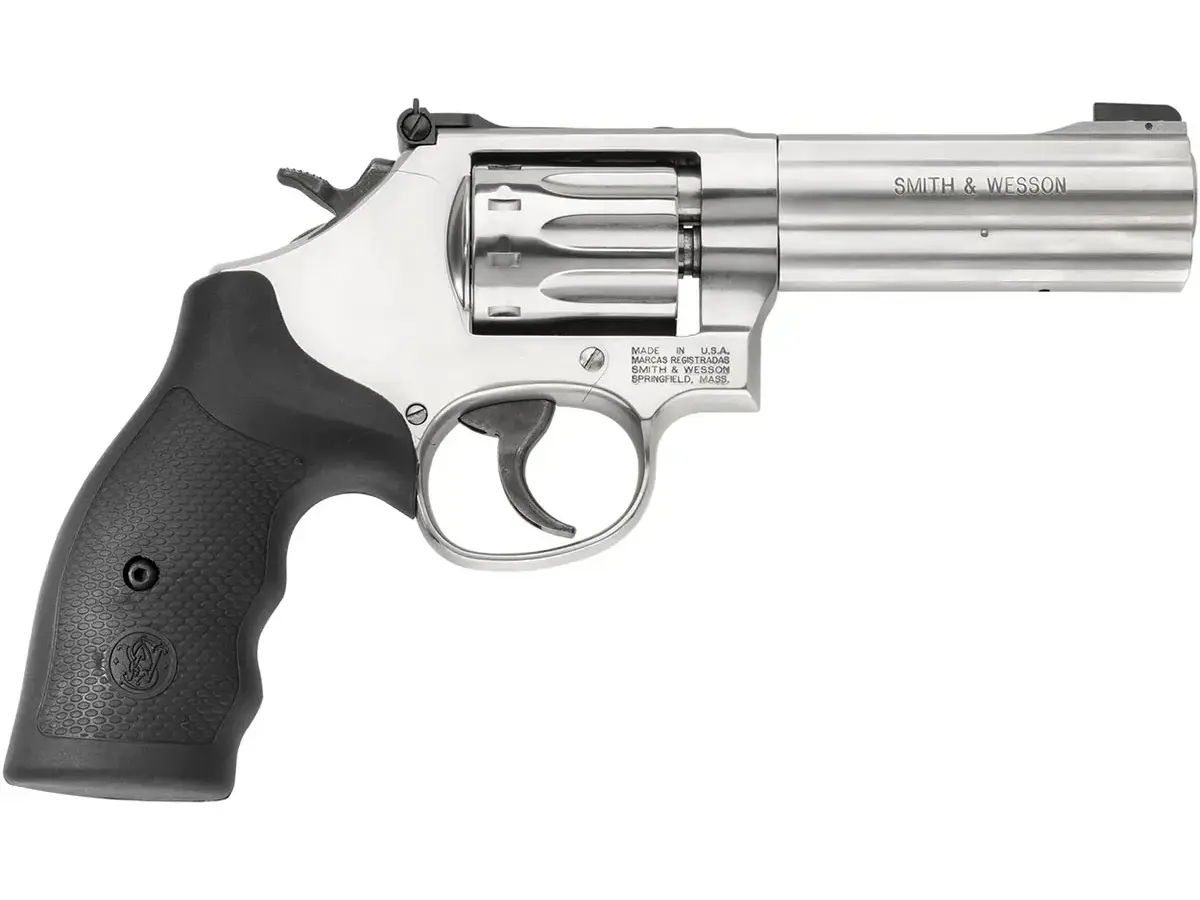 Smith & Wesson Model 617 K-Frame 22 Long Rifle 4.13" Barrel SS/Black - photo 2
