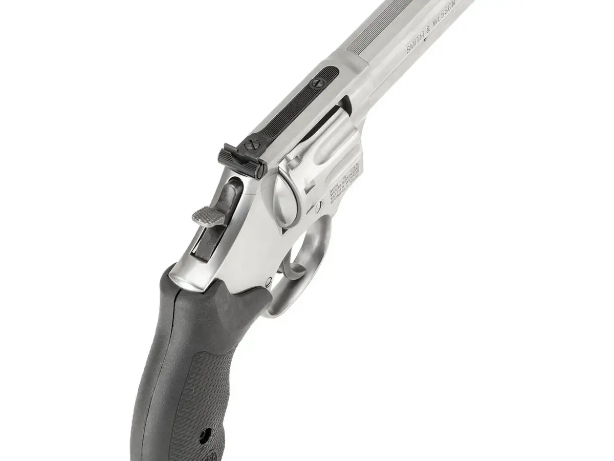 Smith & Wesson Model 617 K-Frame 22 Long Rifle 4.13" Barrel SS/Black - photo 3
