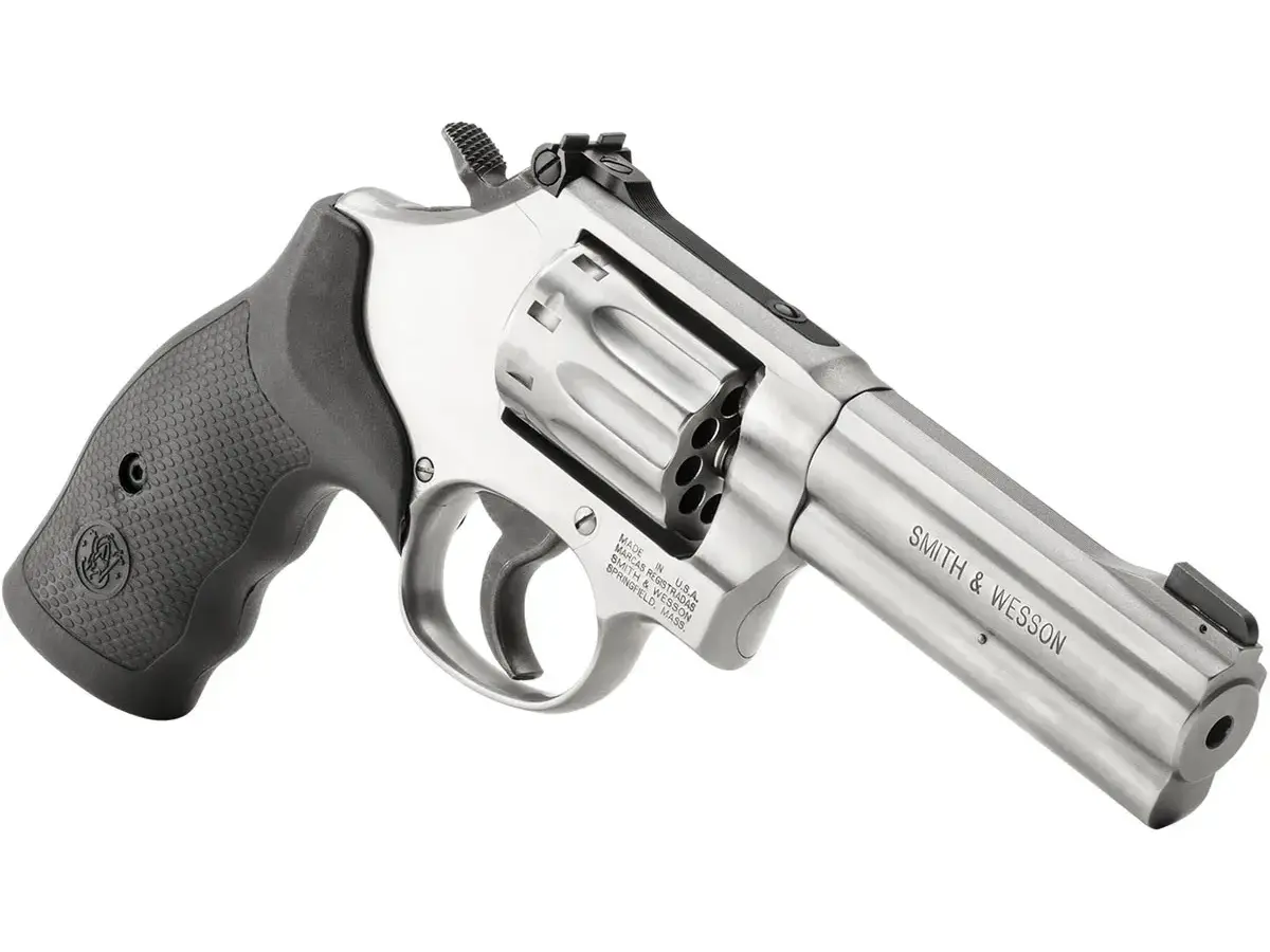 Smith & Wesson Model 617 K-Frame 22 Long Rifle 4.13" Barrel SS/Black - photo 4