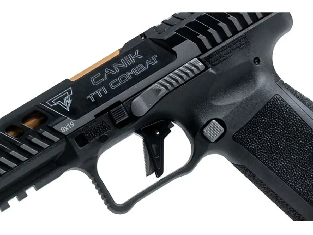 Canik TTI Combat 9mm, 4.6" Barrel, Smoke Gray