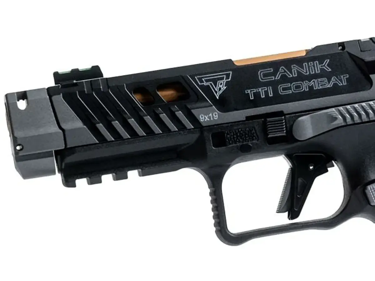 Canik TTI Combat 9mm, 4.6" Barrel, Smoke Gray - photo 4