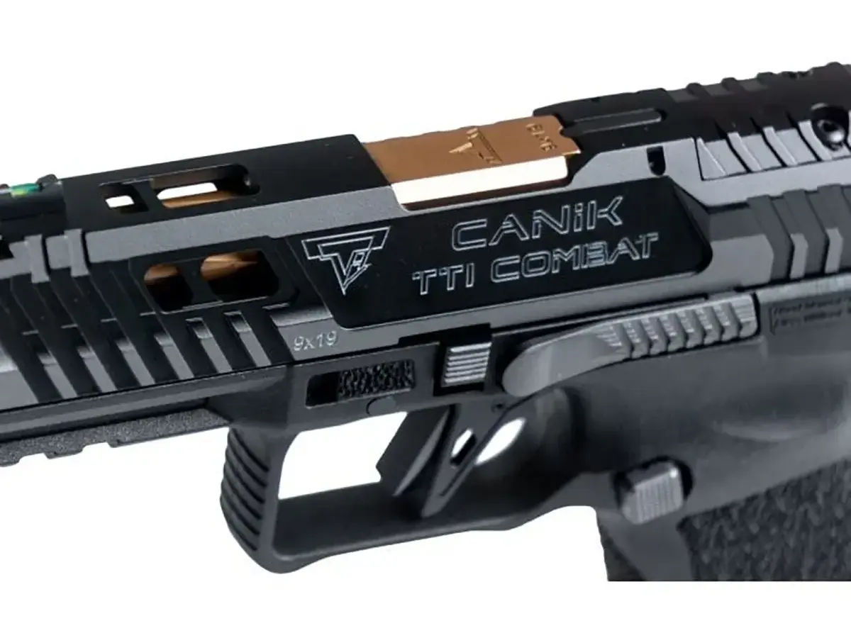 Canik TTI Combat 9mm, 4.6" Barrel, Smoke Gray - photo 6