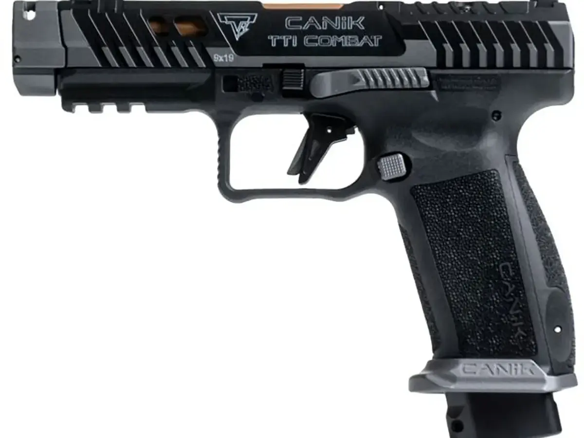 Canik TTI Combat 9mm, 4.6" Barrel, Smoke Gray - photo 7