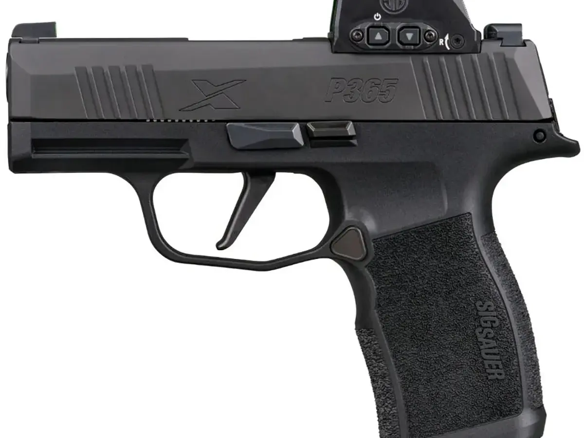 SIG Sauer P365X 9mm, Romeo-X, SIG-LOC Compact, Black