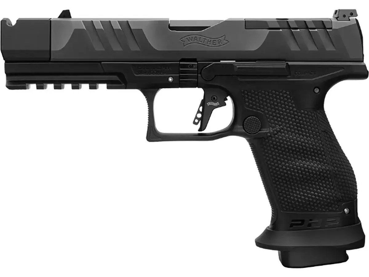 Walther PDP Pro-X Compact 9mm, 4.6" Barrel, Black - photo 2