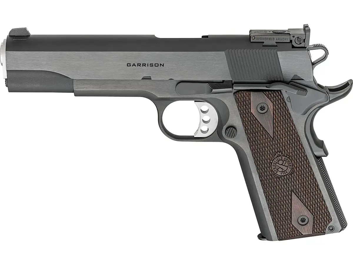 Springfield Armory 1911 Garrison Target 9mm Luger, 5" Barrel, Blued