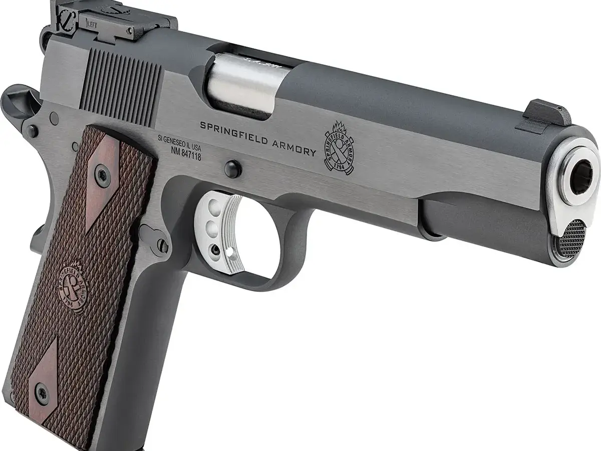 Springfield Armory 1911 Garrison Target 9mm Luger, 5" Barrel, Blued - photo 4